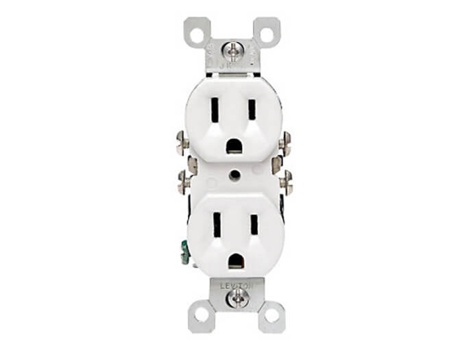 Example CO/ALR electrical outlet